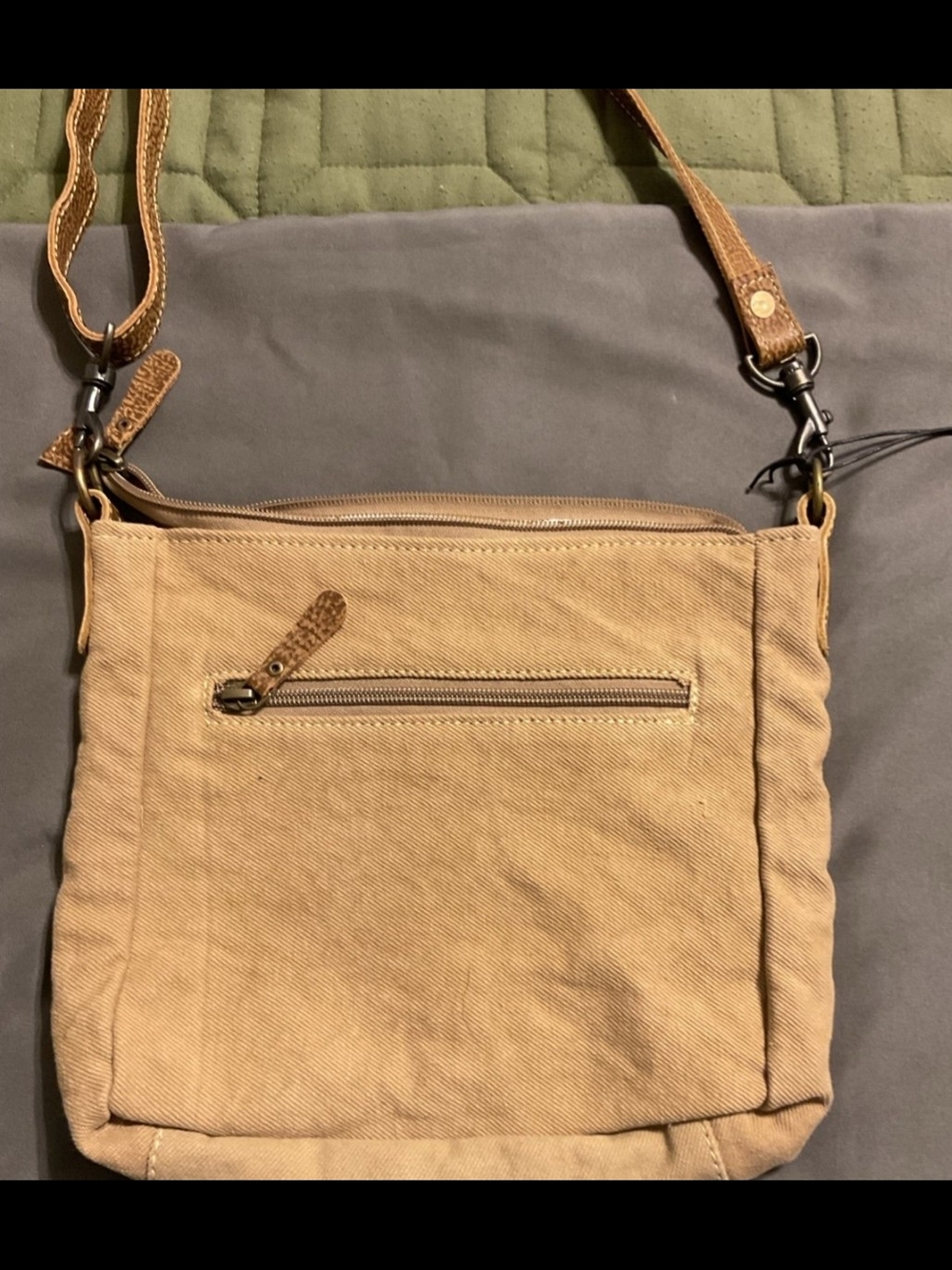 NWT Myra Bag Leopard Print Crossbody - Tan & Black - Picture 3 of 4